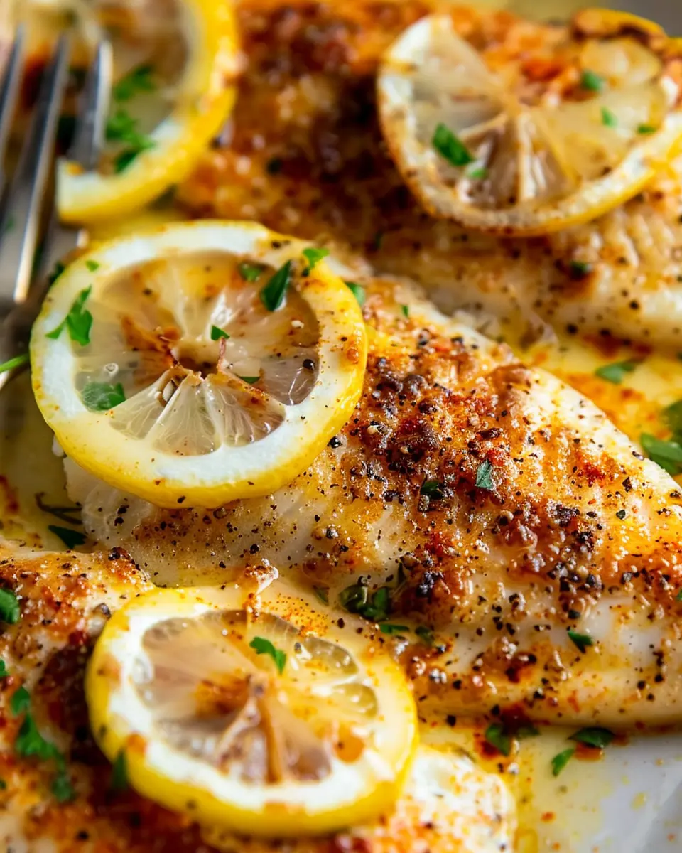 Lemon Butter Baked Tilapia: Easy, Healthy Delight for Dinner