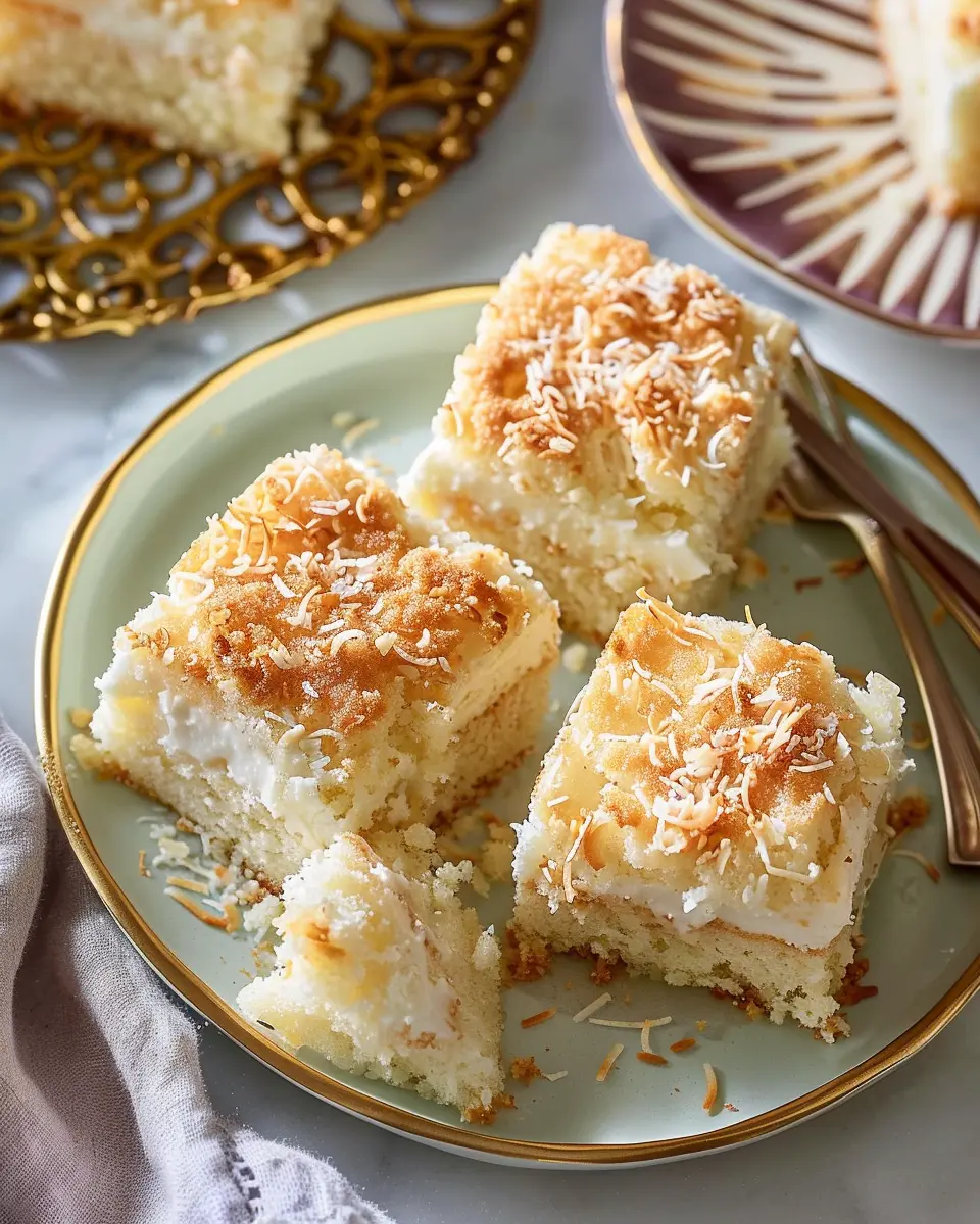 Coconut Dream Snack Cake: Indulgent Delight for Easy Baking