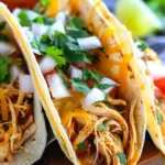 Crockpot Shredded Chicken Tacos