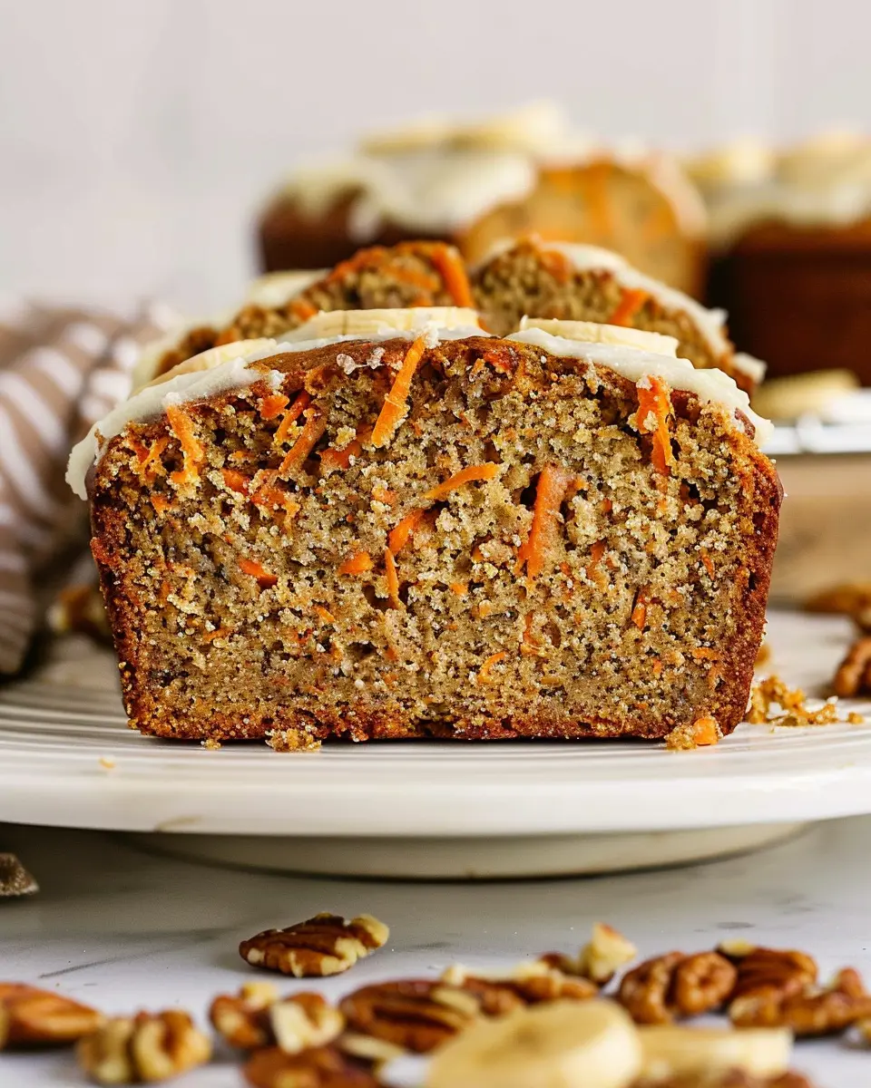 Healthy Carrot Cake Banana Bread Recipe for a Guilt-Free Treat