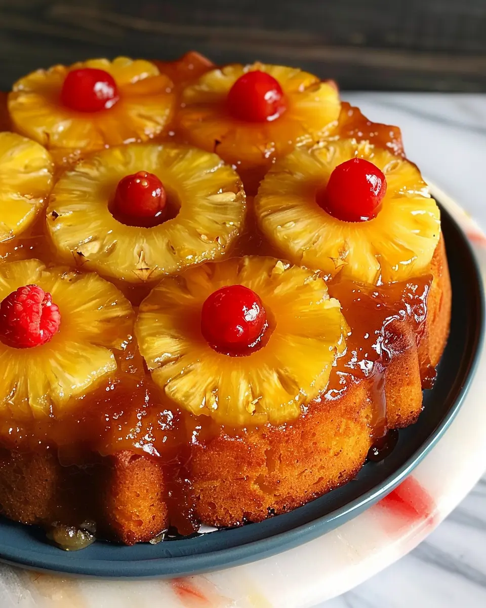 Pineapple Upside-Down Pound Cake: A Juicy Twist on Tradition