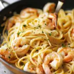 Creamy Garlic Shrimp Pasta