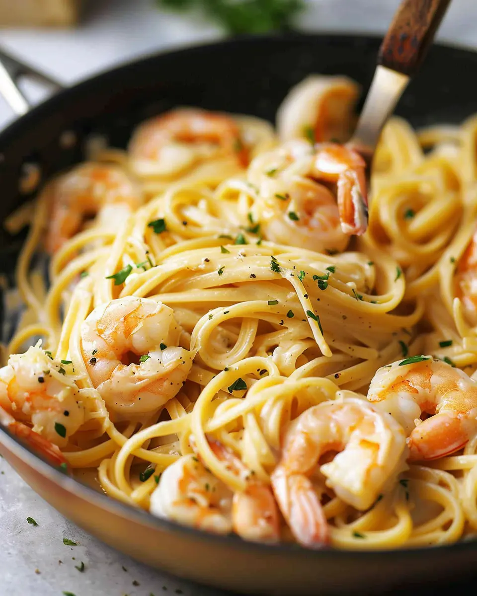 Creamy Garlic Shrimp Pasta: An Easy Indulgence for Dinner Nights