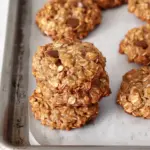 Healthy Peanut Butter Oatmeal Breakfast Cookies