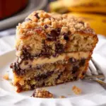 Banana Chocolate Chip Crumb Cake