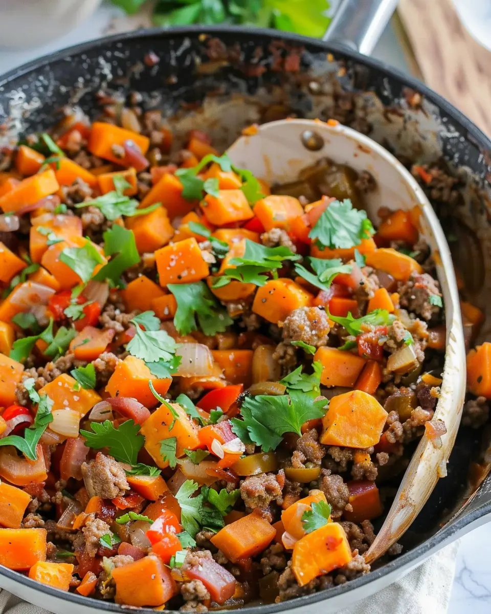 Ground Beef and Sweet Potato Skillet: Easy Family Favorite Recipe