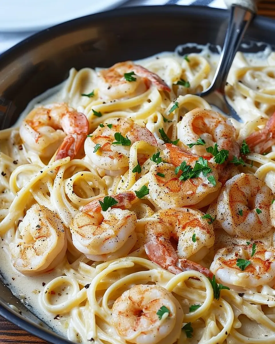 Cajun Shrimp Fettuccine Alfredo: An Indulgent Home-Cooked Delight