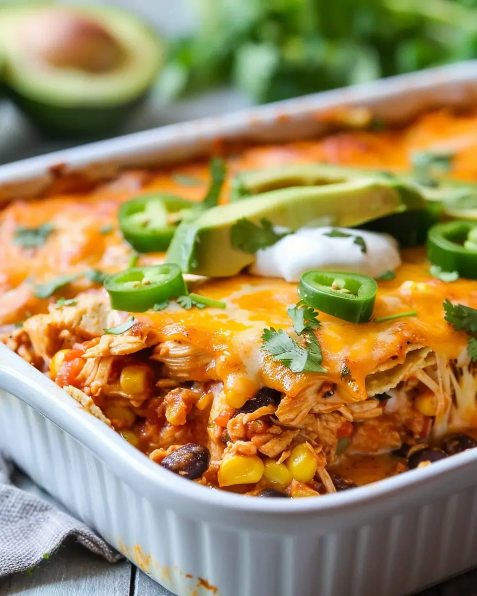 Mexican Chicken Casserole: Easy Comfort Food for Cozy Nights