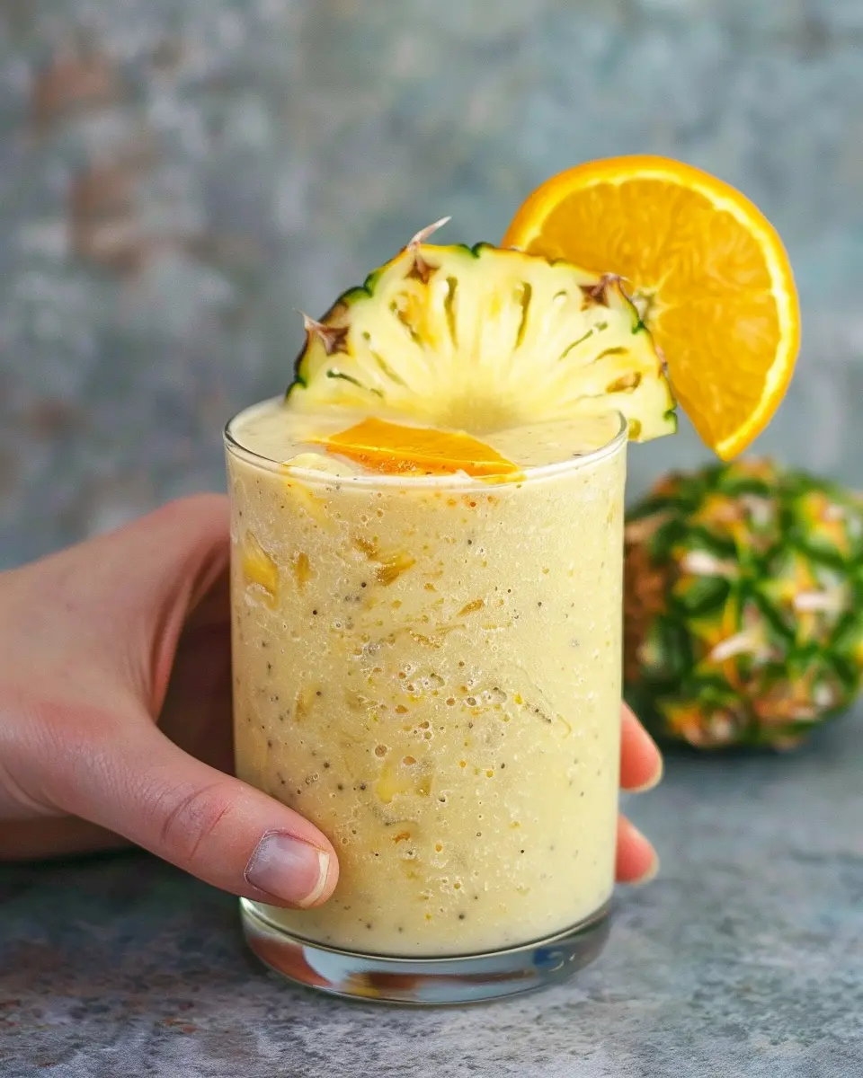 Pineapple Orange Smoothie: The Best Refreshing Blend for You