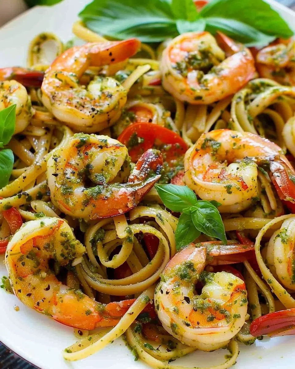 Pesto Shrimp Pasta: A Quick and Indulgent Weeknight Delight