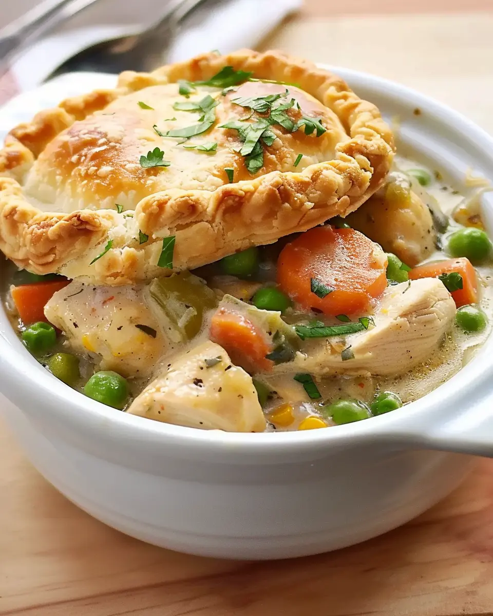 Slow Cooker Chicken Pot Pie Stew: Comforting and Easy Dinner Delight